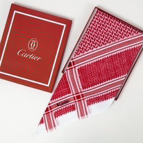 شماغ كارتير دم غزال2025