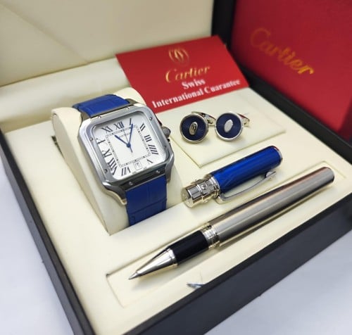 طقم كارتير ساعة قلم كبك