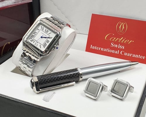 طقم كارتير ساعه قلم كبك