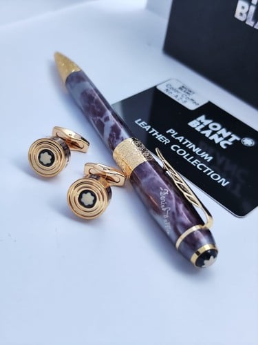 قلم وكبك مونت بلانك