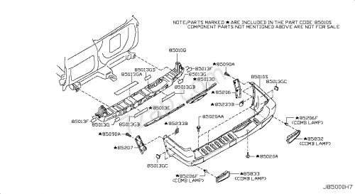 صدام خلفي باترول 2006-2016 تايلندي