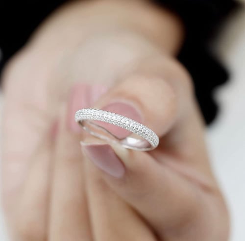 دبله سلفر سوارفسكي