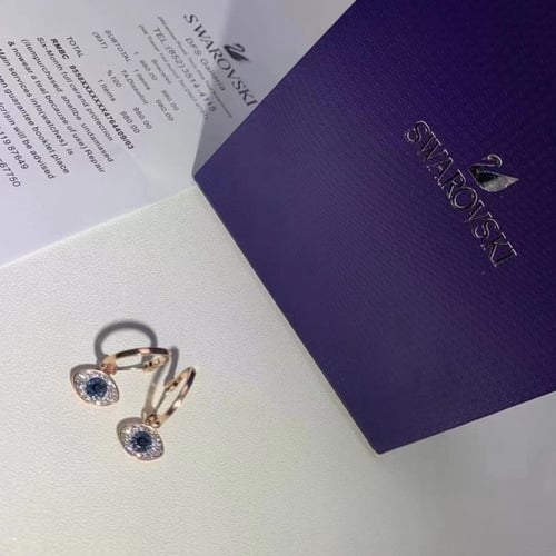 حلق متدلي من سوارفسكي