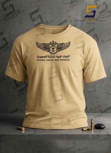 فنيلة بيجي ونق القوات الجوية طباعة أسود على الصدر