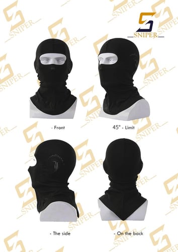 قناع اسود تكتيكي
