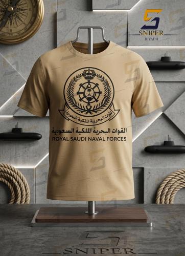 فنيلة بيجي شعار القوات البحرية طباعة أسود على الصد...