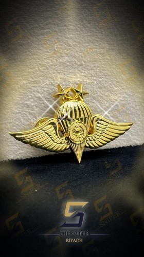 ونق مظلات 100 قفزة حديد ذهبي مقاس 35x60 mm