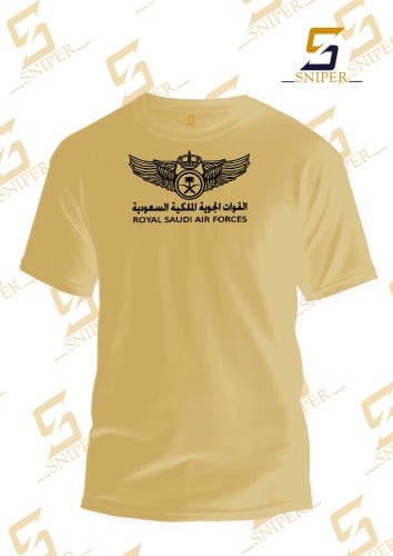 فنيلة بيجي ونق القوات الجوية طباعة أسود على الصدر