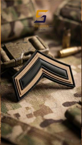 رتبة جندي اول ربر اسود بيجي