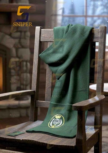 شال خامة ملكية بشعار الحرس الملكي