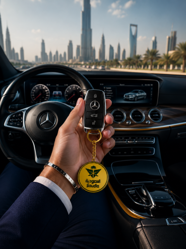 ميدالية الخطوط السعودية سلسلة مفاتيح