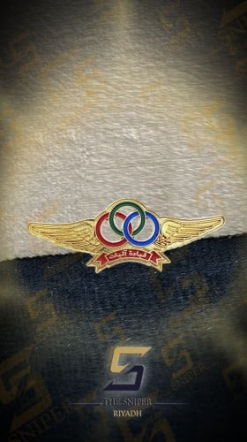 قيادة آليات حديد ذهبي مقاس 36x80 mm