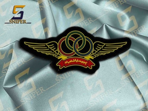 ونق امن وحماية شخصيات ملون ربر مقاس 30X70mm