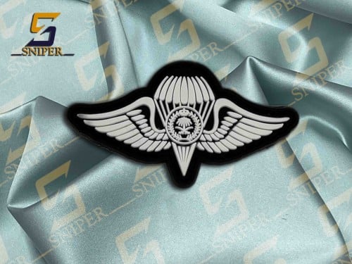 ونق مظلات أبيض أسود ربر مقاس 32X60mm