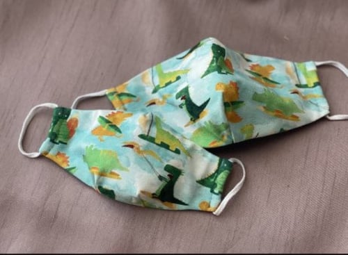 كمامة قماشية بأشكال ديناصورات رقم #74