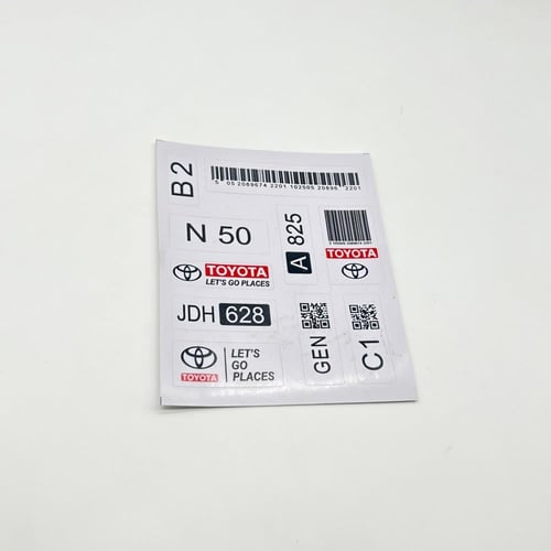 بكج تويوتا - عام