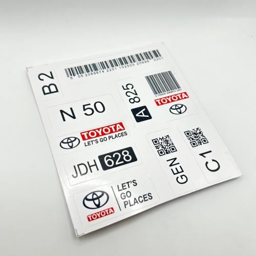 ستيكرات داخليه - تويوتا