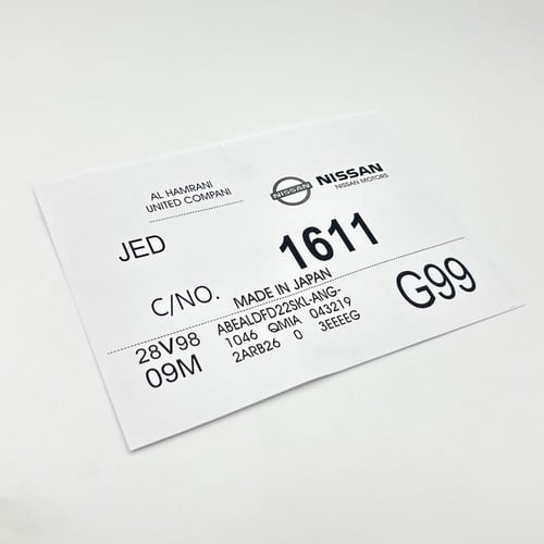 بكج نيسان - عام