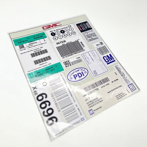 بكج استيكرات وكاله - جي ام سي