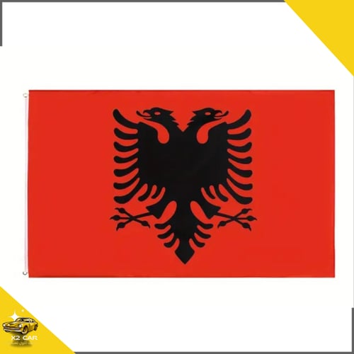 علم البانيا