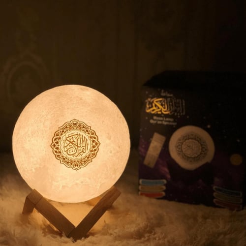 سماعة القمر المضئ