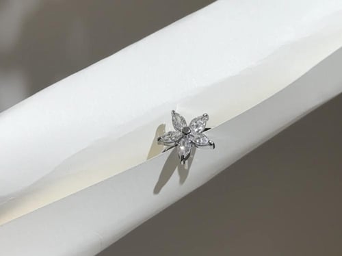 خاتم جازمن - فضي