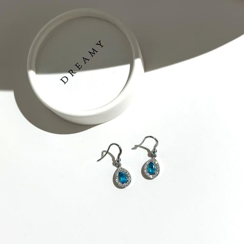 حلق مارلا - Aquamarine