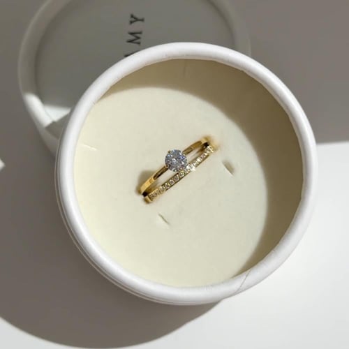 خاتم Lady - ذهبي