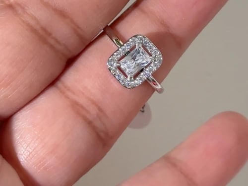 خاتم هيلين - فضي