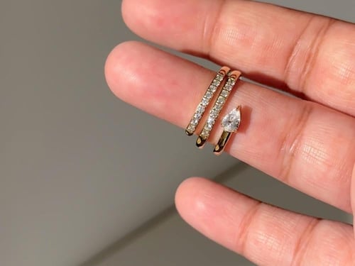 خاتم Lumira - ذهبي