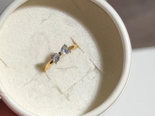 خاتم Juliet - ذهبي