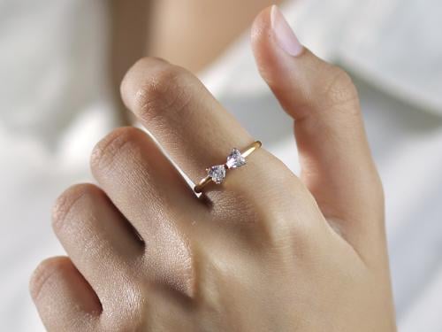 خاتم Juliet - ذهبي