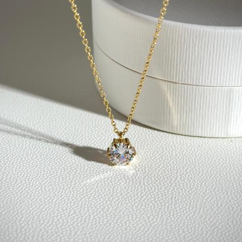 قلادة Hazel - ذهبي