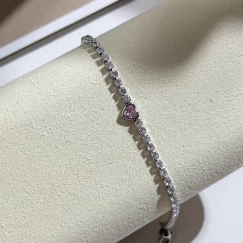 سوارة Nina - قلب وردي