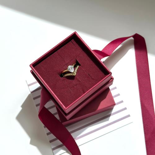 Crown Ring - ذهبي