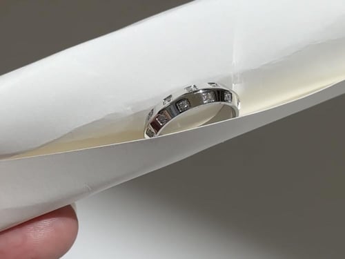 خاتم كارما - فضي