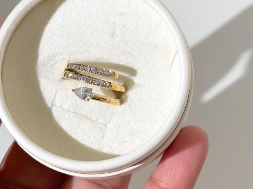 خاتم Lumira - ذهبي