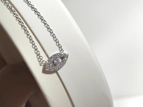 قلادة Noor - فضي