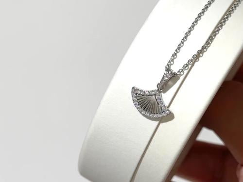 قلادة مارينا - فضي