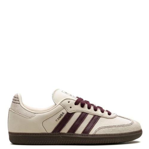 Samba OG Wonder White/Maroon sneakers