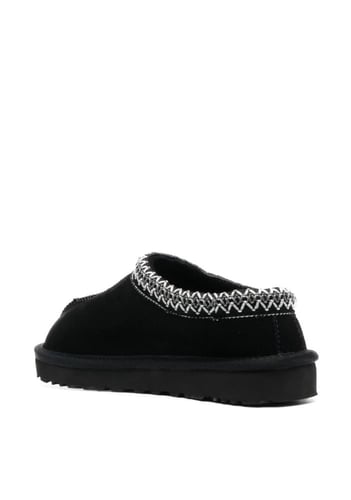 UGG Tasman II whipstitch-trim slippers”Black