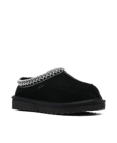 UGG Tasman II whipstitch-trim slippers”Black
