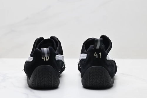 Balenciaga x Speedcat Suede 'Black White'