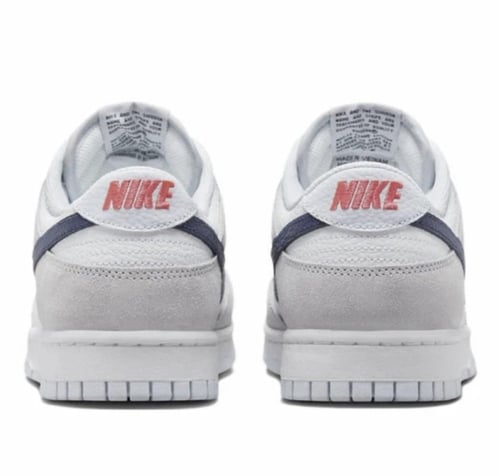 Dunk Low 'Mini Swoosh - Football Grey Midnight Nav...