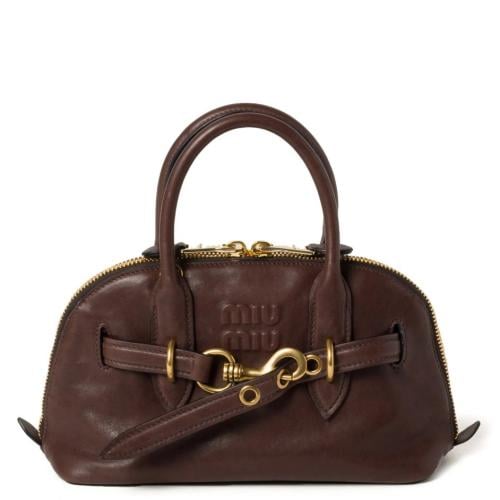 MIU MIU Aventure leather tote bag