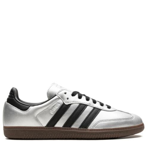 Samba OG "Silver Metallic/Black/Gum" sneakers