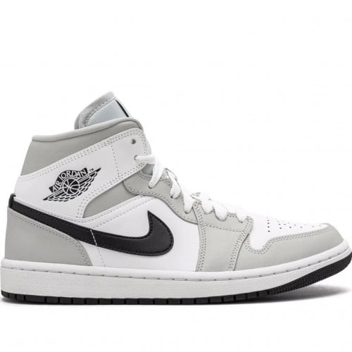 Air Jordan 1 Mid GS 'Light Smoke Grey