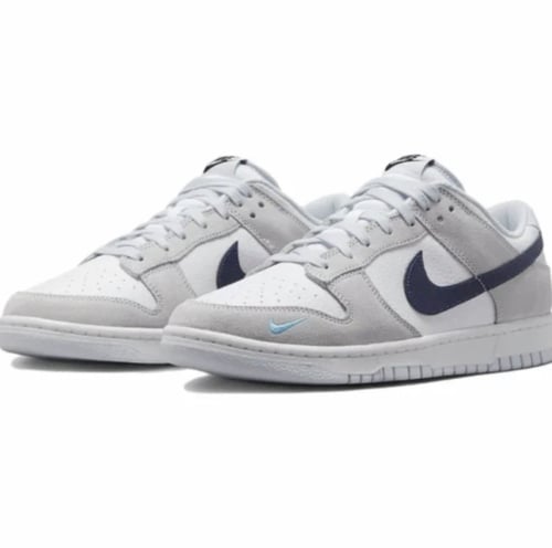 Dunk Low 'Mini Swoosh - Football Grey Midnight Nav...