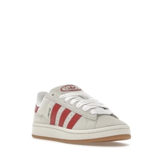 Adidas Campus 00s Crystal White Better Scarlet