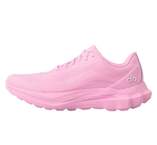 alo yoga runner sweet pink